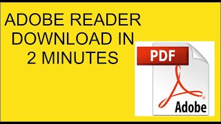 How To Download Adobe Reader  Offline Installer  Adobe Reader Download  install kaise kare 2019 [upl. by Diamante285]