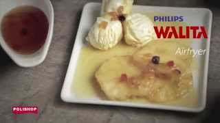 Receita Abacaxi Caramelado  Philips Walita Airfryer Polishop [upl. by Mathur]