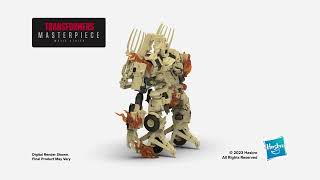 Transformers Masterpiece Movie Series MPM14 Bonecrusher 360° official video [upl. by Amble]