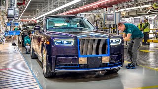 Inside The Ultra Luxurious Production Line of RollsRoyce Phantom [upl. by Adena929]