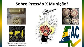 O que pode ocasionar a sobre pressão na munição [upl. by Aihset274]