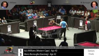 201516 SA Blackball Pool Champs  Seniors Final [upl. by Argella536]