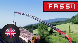 The new Fassi F990RA xhedynamic crane [upl. by Yeuh]