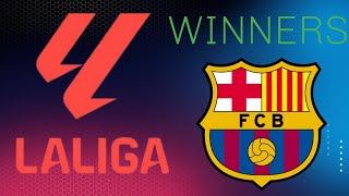 Ganamos la Liga a Un punto de realmadrid y nos llevamos la Liga FCBarcelonaJornada 38 CLASICO [upl. by Gaut]