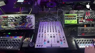 Live Set Improvised Synthwave Jam Arturia DrumBrute Impact Noir Torso T1 Roland JD08 [upl. by Rhett787]