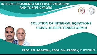 Solution of integral equations using Hilbert transformII [upl. by Ahsaek651]