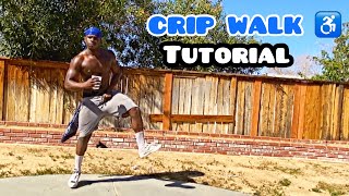 How To Crip Walk In 2021  Step by Step Tutorial [upl. by Killen354]