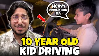 10 Years Old Kid Driving A Car Dangerous 😱  Eid Ki Shopping Ho Gyi 🛍️ [upl. by Sayer]