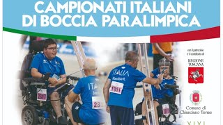 Boccia Paralimpica  Camp Italiani Chianciano Terme 2024 [upl. by Graces]