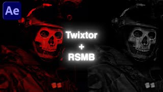 Twixtor Tutorial With RSMB Preset in desc  After Effects [upl. by Ailimat]