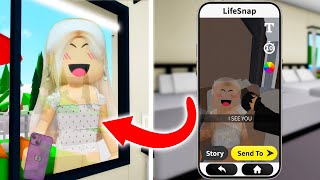 TROLLING IN ROBLOX SNAPCHAT🤣 [upl. by Llevol]