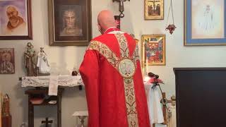 St Denis Adoration homily on praying [upl. by Vassell]