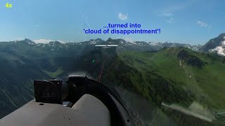 Swiss Alps Gliding Abgesoffen missed out [upl. by Quitt998]