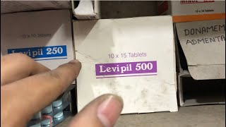 Levipil 500 TABLET uses  price  composition  dose  side effects  review  in hindi [upl. by Ennahs]