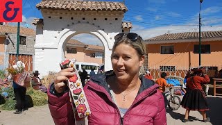 Peru Chinchero Markt  Berge amp Meer [upl. by Ecenahs]