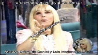 DiFilm  Susana Gimenez  Dinosaurio vivo 1993 [upl. by Enomys]