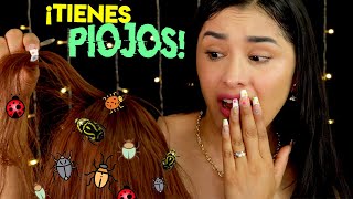 ¡DESCONOCIDA te 🤮 QUITA LOS 🐛🕷 PIOJOS 🦗 🦂 I ASMR en ESPAÑOL I Ges ASMR [upl. by Harriot282]