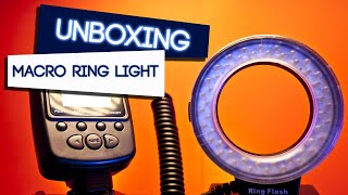 Unboxing Neewer RF550D  Budget Ring Light for Macro Photography [upl. by March]