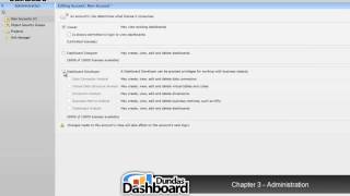 103 Dashboard Administration  Dundas Dashboard Tutorial Series 1 [upl. by Stulin]