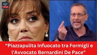 Piazzapulita Infuocato tra Formigli e lAvvocato Bernardini De Pacequot [upl. by Nnaharas]