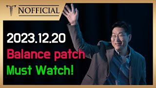 Small balance patch in Lost ark  20231220 [upl. by Enneira]