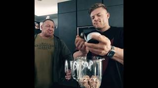 Tuna Protein Shake recipe 🔱💪👑 gym [upl. by Heimer]