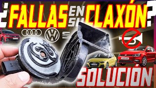 CLAXON NO FUNCIONA CAUSAS POR LAS QUE NO SUENA O ES BAJO Y COMO DARLE SOLUCIÓN O CAMBIARLO VW SEAT [upl. by Elleval]