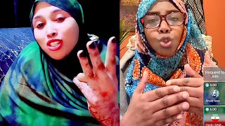 Maryan dheeman Iyo Fathia Absie Oo Manta Kulul Hadda Live Video TikTok February 24 2024 [upl. by Nigrom]