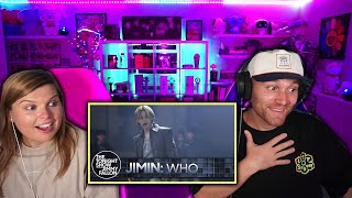 Jimin Who LIVE PERFORMANCE ON The Tonight Show Starring Jimmy Fallon  Reaction [upl. by Htehpaj]