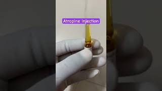 Atropine injection atropine atropineyt iv ivuse [upl. by Jose382]