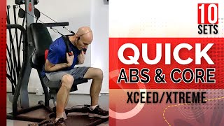 Bowflex Ab Workout  XTREME XCEED Bowflex Abs Core [upl. by Anetsirk989]