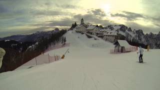 SKI RESORT MONTE LUSSARI  TARVISIO JULIAN ALPS ITALY [upl. by Seugram743]