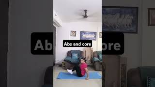 Abs and core workout ll abs and core workout at home [upl. by Aratihc]