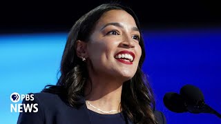 WATCH Rep Alexandria OcasioCortez speaks at 2024 DNC  2024 DNC Night 1 [upl. by Weslee]