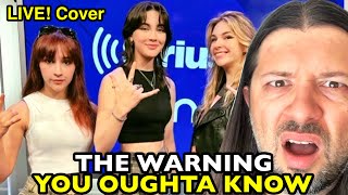 THE WARNING You Oughta Know COVER Alanis Morissette LIVE Sirius XM  REACTION [upl. by Ahsekal]