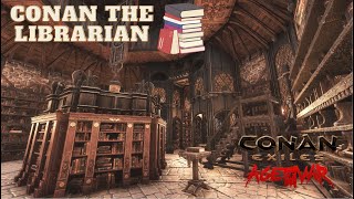 Conan Exiles Age of War Conan The Librarian [upl. by Bridgette]