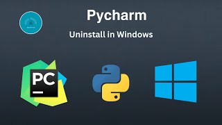 Uninstall Pycharm in Windows  How to uninstall Pycharm in Windows  Whizmaster [upl. by Onstad]