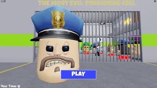 PRISON RUN BARRYS PRISON RUN Obby roblox barryroblox obby [upl. by Emile]