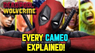 EVERY BANGER CAMEO IN DEADPOOL AND WOLVERINE EXPLORED [upl. by Hijoung59]