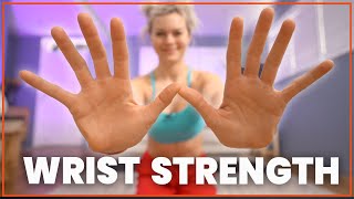 Yoga Wrist Strength  5 Minute Wrist Exercise Routine [upl. by Stilla]