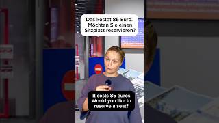 Im Bahnhof Dialog німецькамова easygerman deutsch einfachdeutsch learngermanfast [upl. by Zaremski]