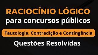 Desvendando Tautologia Contradição e Contingência para concursos [upl. by Suoivart288]