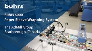 Buhrs 6000  Paper Sleeve Wrapping System  The AdMill Group [upl. by Tersina399]