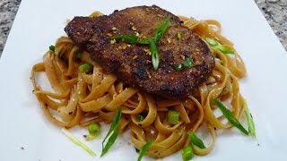 Chuletas estilo Thai receta facil comida Thai [upl. by Waldack]