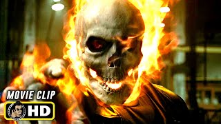 GHOST RIDER 2007 Clips amp Trailer HD Nicolas Cage Superhero Movie [upl. by Iahs]