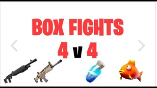 Box fight 4v4fortnite creative map code066787892959pandvil box fight [upl. by Mchail]