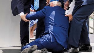 Biden Collapse During Speech  White House In Panic [upl. by Nylarac]