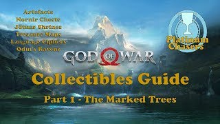 God of War  Collectibles Guide  Part 1 The Marked Trees [upl. by Urquhart465]