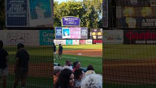 2024 Kane County Cougars intro and starting lineups 2 [upl. by Aitetel]