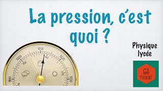 La pression cest quoi [upl. by Fatima]